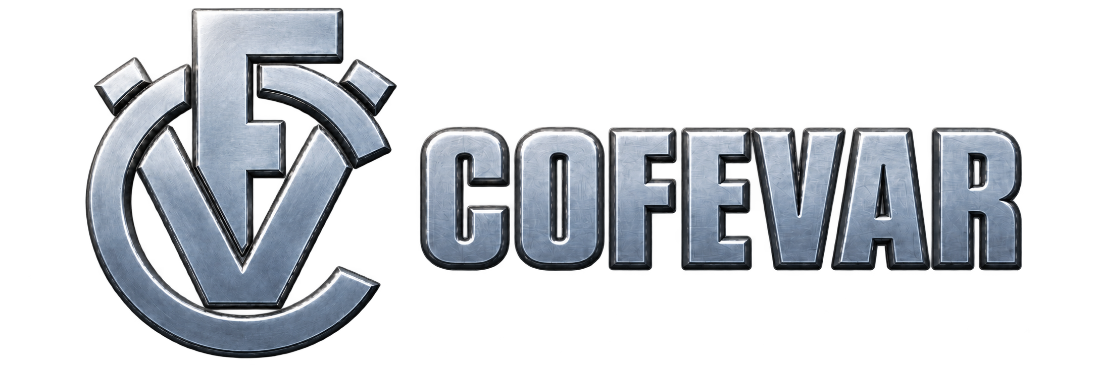 COFEVAR — logo metálico